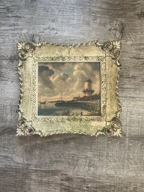 Vintage Windmill at Wijk Bij Duursted by Jacob van Ruisdael Wooden Framed Print